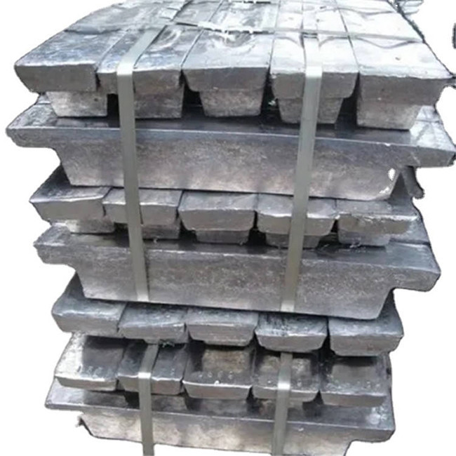 Grade A7 Aluminum Ingots Pure Soft Lead Ingots Metal Zinc Tin Ingot 99.