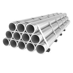 Half Quarter Aluminum Round Pipe Extrusion 6063 T5 6061 T6 5083 H111