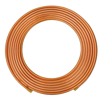 1/2 3/4 12.7 Mm Air Conditioner Copper Pipe For Ac Aircon Gas Line Pancake 3/8 Rolling