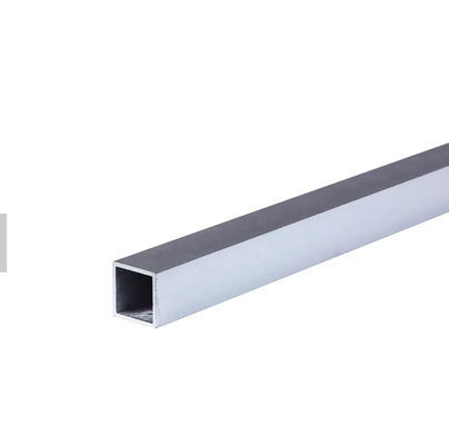 Aluminium Square Tube 25mm Polished Perfect for DIY Projects
